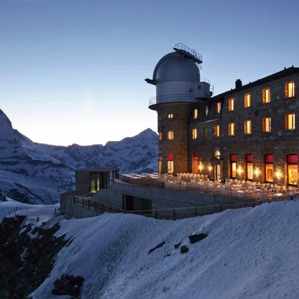 Swiss Alps restaurant